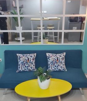 Barangay 76 Apartment | Chic Nordic Condo Unit at Shore Residences Mall of Asia