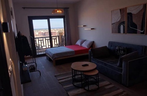 Sharm El Sheikh Apartment | Chic Seaview Studio - Nabq Bay