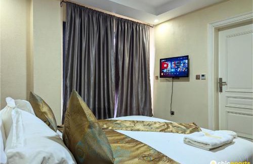 Douala Apartment | Chic studio with parking near the airport