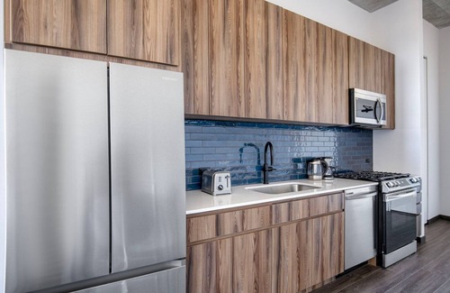 Near West Side Apartment | Chic West Loop 1BR w/Rooftop & Dog Wash, nr L, by Blueground