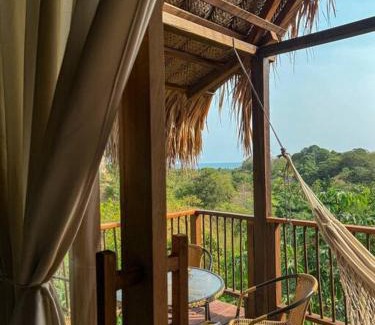 Los Naranjos Ski Chalet | Cielva Tayrona - Cabaña Quetzal Vista al Mar A/C