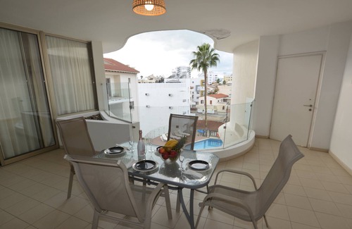 Larnaca City Centre Apartment | City Center Pool view Apartment