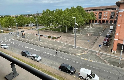 Trois Cocus - Borderouge - Croix-Daurade - Paleficat Apartment | City Rose T2 with all comforts, private parking, swimming pool