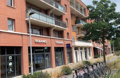 Trois Cocus - Borderouge - Croix-Daurade - Paleficat Apartment | City Rose T2 with all comforts, private parking, swimming pool