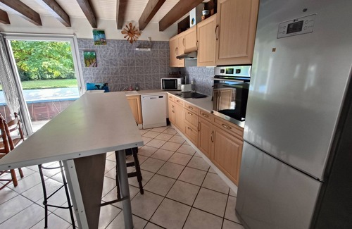 Saint-Paul-en-Born House | CLASSEE 3 ETOILES - swimming pool - jacuzzi 12 people 8 ha estate, lake and sea