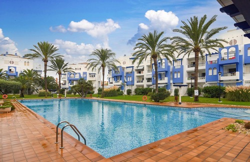 Denia Apartment | Classic and cheerful studio in Denia, Costa Blanca, Spain with communal pool for 4 persons