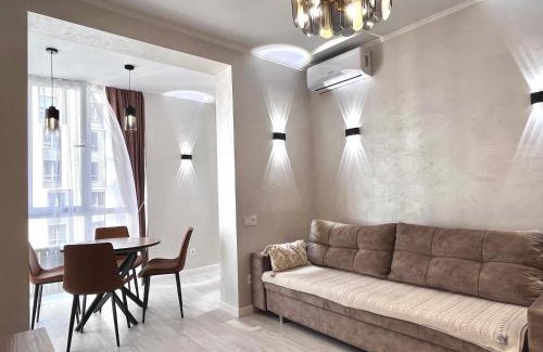 Almaty Apartment | Classic Raimbek15 Residence 1BR, nearby metro, drinking water as a gift