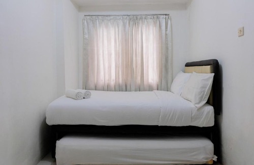 Binong Apartment | Clean 1BR Apartment at Paragon Village By Travelio