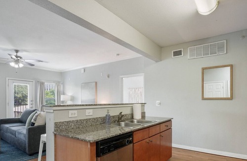 West Campus Apartment | Close to it All in West Campus 2BR w/Free Parking