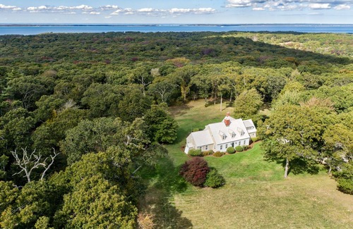 Vineyard Haven House | Close to Lambert's Cove Beach. Pastoral setting. Elegant farmhouse & guest house