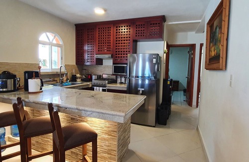 Cozumel Condo | Closest to Sandy Beach! Amazing views. Walk to Chankanaab, Uvas & Money Bar.