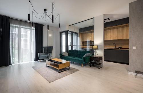 Aviatiei Apartment | Cloud9 Noir - Modern Design
