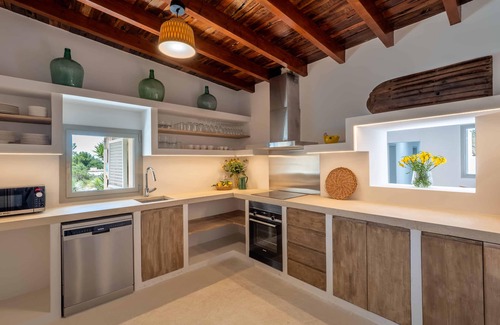 Formentera Villa | Cottage in Can Corda, House 4 Bedrooms 5 Bathrooms with swimming pool in Cap de Barbaria