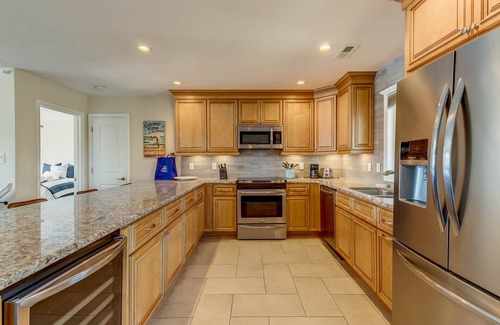 Sandbridge House | Coastal Breeze | 1890 ft to the beach | Private Pool, Hot Tub, and Dog Friendly