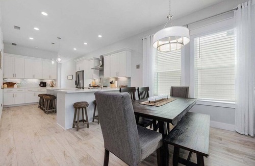 Dune Allen Beach House | Coastal Chic w Golf Cart, Bikes and Close to Beach
