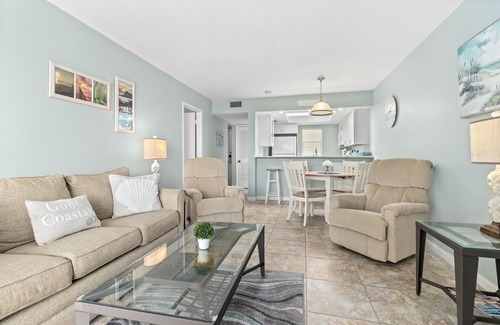 Whitney Beach Condo | Coastal Comfort – Walk to Beach | Beach Castle #26 by RVA