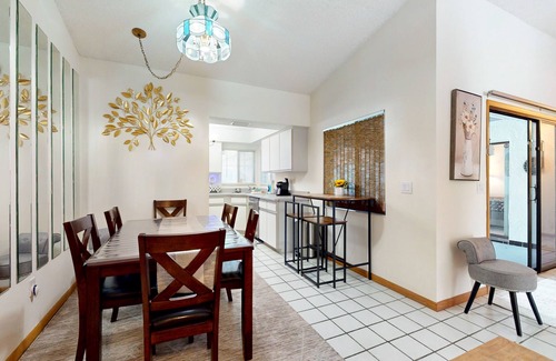 Palm Coast House | Coastal home near beach with private outdoor pool, washer/dryer, AC, & WiFi
