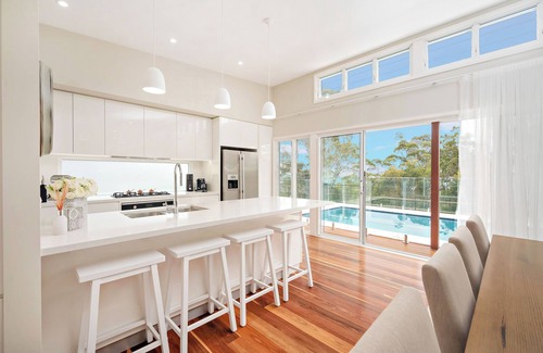 Corlette House | Coastal Luxury nSwimming Pool nWater and Bushland Views