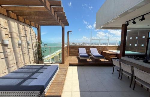 Praia de Itaparica Apartment | Cobertura dúplex frente mar Sunset