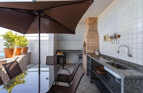Algodoal Apartment | Cobertura de alto padrão com vista para a Praia do Forte