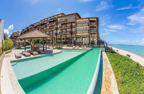 Barra de Sao Miguel Apartment | Cobertura em Barra Bali, Exclusiva Pé na Areia, Luxo e Vista Deslumbrante - Destino BSM 402