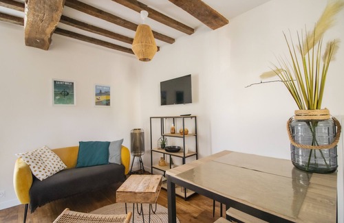Saint-Malo Apartment | Cocoon malouin, 2 min Beach, 27 m², Wifi, Parking