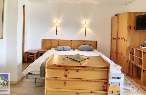 Leysin Apartment | Colina 106 Nice studio (~30m2) for 2 people, well located next to the gondola and to 5 walking minut