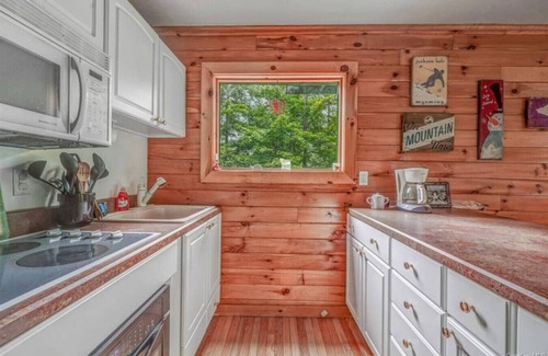 Hunter Cabin | Colonels Cabin Sauna Fireplace Mountain Views