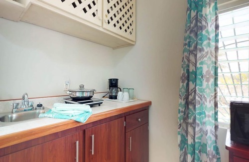 Caye Caulker Apartment | Colorful studio cabana with WiFi, partial AC, yard & picnic area - walk to town