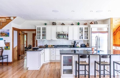 Union Pier House | Colossal Union Pier Home with Lakefront, Pool, Hot Tub and More!