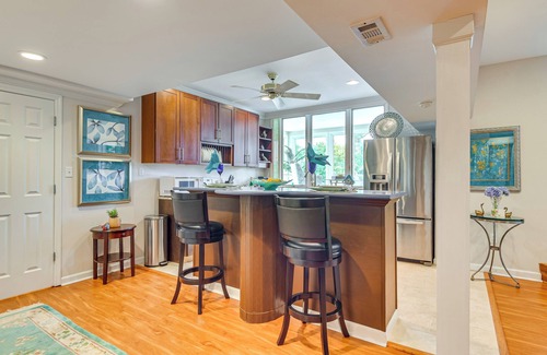 Columbia Apartment | Columbia Lakefront Escape: Serenity Room & Patio