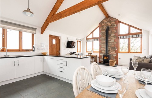 Bude Cottage | Combermere Cottage, Bude, glimpses of canal & Sea