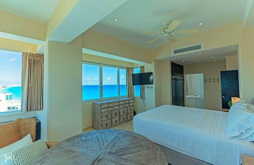 Zona Hotelera Hotel | Combo #3134-Tim’s Ocean Condos– Beachfront Big Private Terraces & Lots of Space!