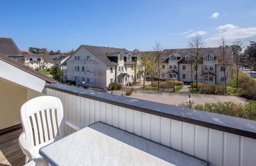Binz Apartment | Comfort apartment with 1 bedroom and balcony on the top floor