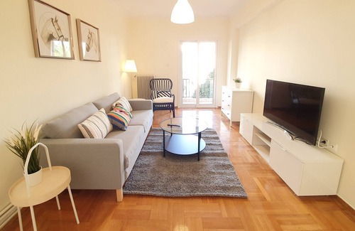 Marousi Apartment | Comfortable and quiet apartment, 1 BD, w/gas + TV