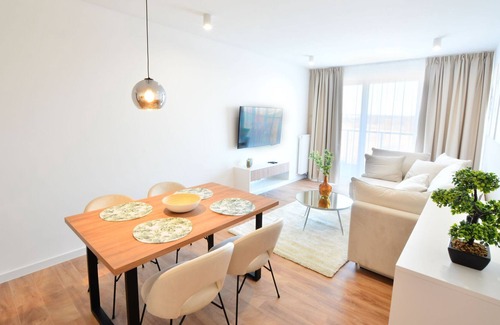 Kolobrzeg Apartment | Comfortable apartment with balcony, swimming pool, sauna, whirlpool, Kolobrzeg