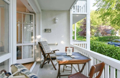 Binz Apartment | Comfortable apartment with south-facing balcony!