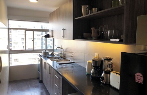 Pocitos Apartment | Comfortable apt. in front of Pocitos Beach and Gomensoro Plaza