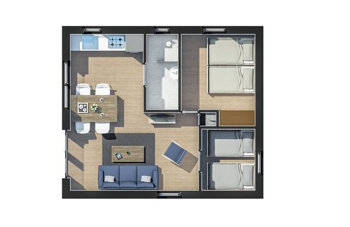Uden House | Comfortable bungalow with a terrace at the Bedafse Bergen