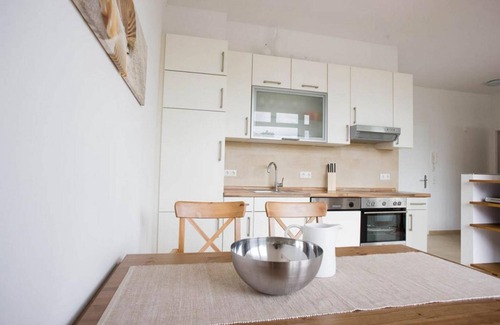 Juliusruh Apartment | Comfortable vacation apartment with panoramic view of the Baltic Sea and large balcony!