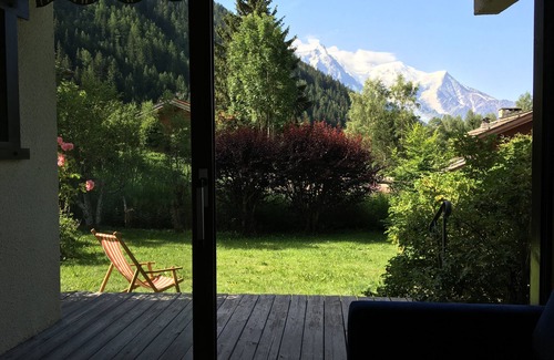 Chamonix-Mont-Blanc Apartment | Comfortable Spacious 65 m², Garden, View Mont Blanc, Near Grands Montets,.