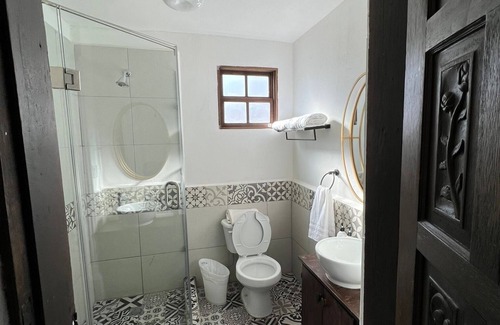 Juarez Municipality Hotel | Comfortable room in boutique Hotel Villa Reyna in historic house built in 1900!