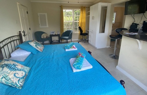 Bridgetown Apartment | Comfy Cozy Studio Apt#9 with Pool on South Coast near Accra Beach