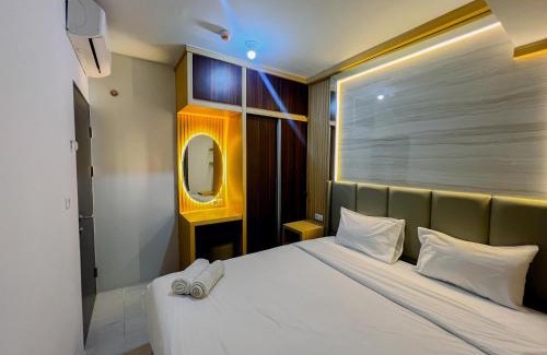 Sidoarjo Apartment | Compact and Relaxing 2BR at Suncity Residence Apartment By Travelio