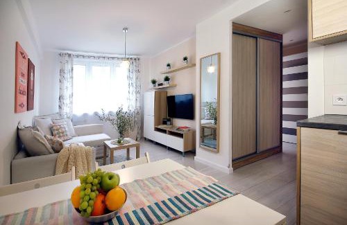 Koszalin Apartment | Compact II - Mieszkanie na parterze, Faktura VAT, szybkie Wi-Fi, Netflix