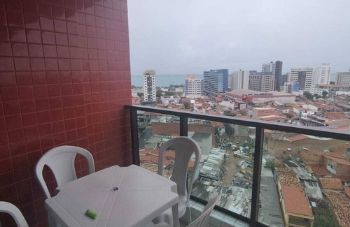 Poco Apartment | Complete apartment with balcony and sea view in Maceió