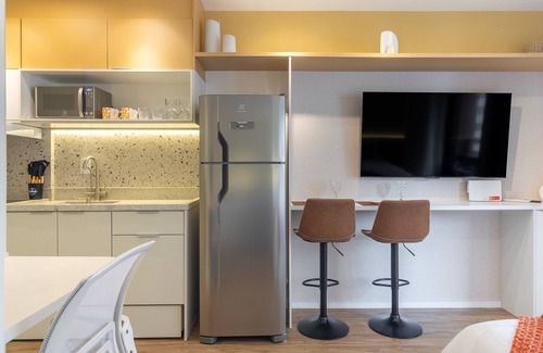 Perdizes Apartment | Complete Studio in Perdizes: PUC one step away, with Swimming Pool and Fitness