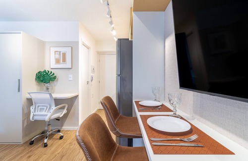 Perdizes Apartment | Complete Studio in Perdizes: PUC one step away, with Swimming Pool and Fitness