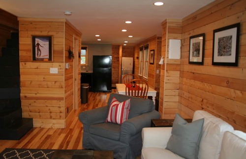 Snowshoe House | Completely Renovated Treetop Townhome Next To Village and Slopes.