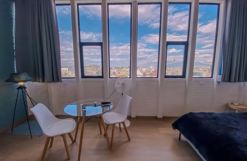 Cholula Apartment | Con VISTA espectacular de San Andrés Cholula, Puebla. Pueblo magico